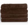 Walnut Brown Cuddle Microplush Heated Electric Warming Throw Blanket