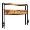 VEVOR Headboard for Full Size Bed, Adjustable Height Headboard with 2 Shelves Storage