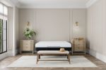 Copper Lux 12" King Soft Memory Foam Mattress With Phase Change Cooling Fabric