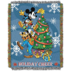 Mickey Mouse - Spread Cheer Licensed Holiday 48"x 60" Woven Tapestry Throw