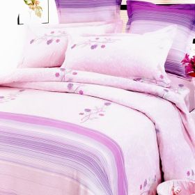Blancho Bedding - [Paris Spring] 100% Cotton 7PC Bed In A Bag (Full Size)