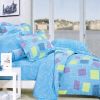 Blancho Bedding - [Sky Patch] 100% Cotton 5PC Bed In A Bag (Twin Size)