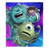 Monsters Inc.; Monster Run Silk Touch Throw Blanket; 50" x 60"