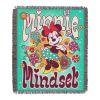 Minnie Mindset - Disney Woven Tapestry Throw