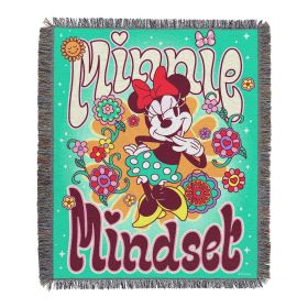 Minnie Mindset - Disney Woven Tapestry Throw
