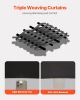 Blackout Curtains 63 Inch Length 2 Panels Set 42 Inch Wide Each for Bedroom