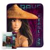 Raya & The Last Dragon; Fierce and Brave Silk Touch Sherpa Throw Blanket; 40" x 50"