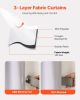 Blackout Curtains 84 Inch Length 2 Panels Set 52 Inch Wide Each for Bedroom