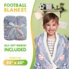 Glow in The Dark Blanket. Blue Thick Blanket for Kids Toddlers