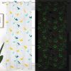 Muwago Glow In The Dark Curtain Cartoon Dinosaur Printed Warm And Cold Insulating Thermal Luminous Curtain For Living Room Decor
