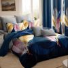 9 Piece in a Bag Thick Touch Bed Cover Curtain Set, Upgraded Luxury Bedspread Set, Bamboo microfiber All Season Bedding-Set For Home, RV Beding