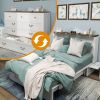 Murphy Bed Cabinet, Queen Murphy Bed with USB and Charging Ports, Murphy Bed Cabinet with Drawer Includes Storage Cabinet