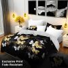 9 Piece Soft All-Season Washed Microfiber Cover Set , Twin/Queen/King/Calking Bedding Set With Pillowcases,Bedspread Print Curtains & Solid Curtains