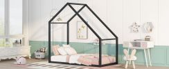 Twin Size Metal House Bed Kids Bed