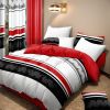 9 Piece in a Bag Thick Touch Bed Cover Curtain Set, Upgraded Luxury Bedspread Set, Bamboo microfiber All Season Bedding-Set For Home, RV Beding