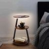 EP LIGHT Smart Nightstand With Wireless Charger & Night Light, Side table, End Table, Cofee table