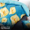 9 Piece in a Bag Thick Touch Bed Cover Curtain Set, Upgraded Luxury Bedspread Set, Bamboo microfiber All Season Bedding-Set For Home, RV Beding