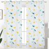 Muwago Glow In The Dark Curtain Cartoon Dinosaur Printed Warm And Cold Insulating Thermal Luminous Curtain For Living Room Decor