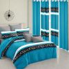 9 Piece in a Bag Thick Touch Bed Cover Curtain Set, Upgraded Luxury Bedspread Set, Bamboo microfiber All Season Bedding-Set For Home, RV Beding