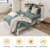 Queen Size Murphy Bed Frame with Drawers Murphy Chest Bed with Charging Station