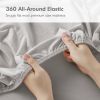 Cotton Blend Jersey Knit All Season Sheet Set Full