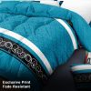 9 Piece in a Bag Thick Touch Bed Cover Curtain Set, Upgraded Luxury Bedspread Set, Bamboo microfiber All Season Bedding-Set For Home, RV Beding
