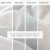 Cotton Blend Jersey Knit All Season Sheet Set Full